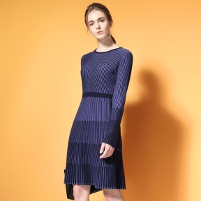 Winter sweater dress